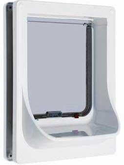 Ani Mate Electromagnetic Dog Door White Online now