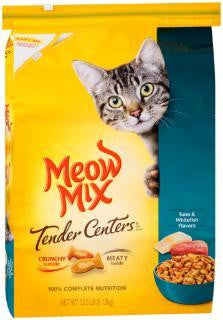 Delmonte Meow Mix Tender Centers Tuna & Whitefish, 13.5 lb. For Discount