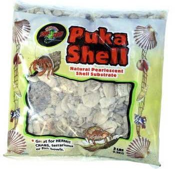 ZooMed Puka Shell Natural  Pearl Chips  2 lb. For Discount