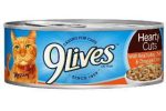 9Lives Hearty Cuts With Real Turkey, Chicken & Cheese In Gravy Wet Cat Food 5x4-5.5Z For Sale