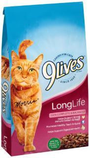 Delmonte 9 Lives Dry Long Life 6-3.15# For Cheap