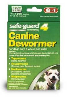 8in1 Safeguard 4 Dog Wormer 1 Gram Small Dog For Cheap