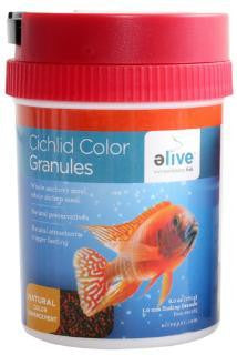 Elive Color Cichlid Pellet Food 3.5z For Sale