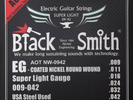 Black Smith ANW-0942 Elec Guitar String Online now