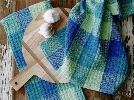 Playing with Blocks Waffle Weave Towels ~ Rigid Heddle Weaving Online Hot Sale