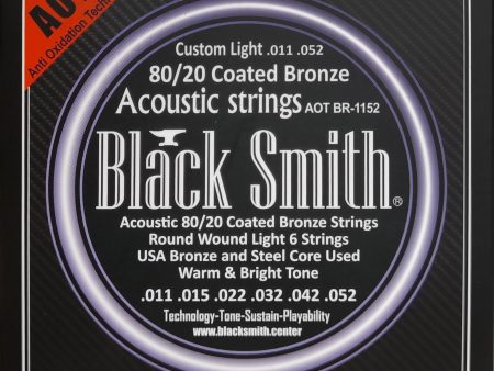 Black Smith ABR-1152 Acoustic Guitar String Hot on Sale