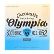 Olympia XP-A1152 Acoustic Guitar String 80 20 Bronze 011-052 (Explore Series) Cheap