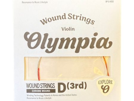 Olympia XP-S-VID3 Violin 3rd String D (Explore Series) on Sale