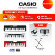 Casio CT-S200 (Red) Keyboard For Cheap