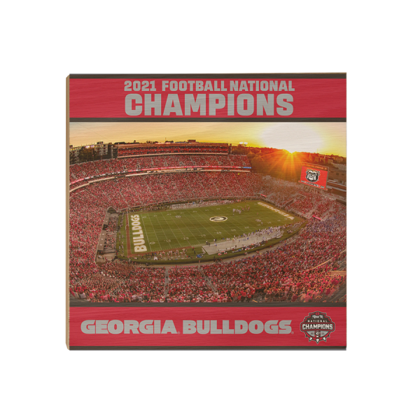 Georgia Bulldogs - 2021 Sanford Sunset National Champions Georgia Bulldogs For Sale