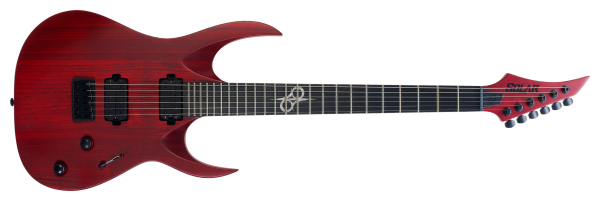 SOLAR A2.6TBR Electric Guitar -Trans Blood Red Matte Online Sale