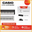 Casio CT-S1-76 Keyboard - Black Supply