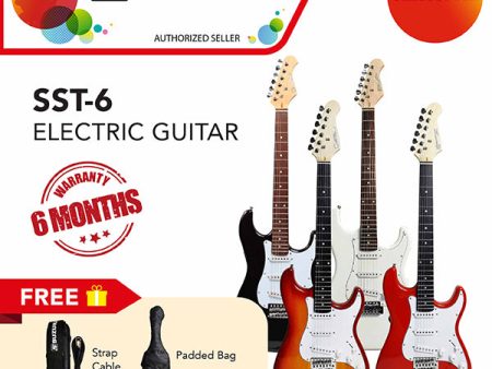 Suzuki SST-6 Electric Guitar - Red (RD) Online