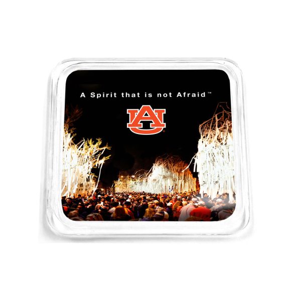 Auburn Tigers - A Spirit That Is Not Afraid Drink Coaster on Sale