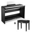 DONNER Digital Piano SE-1 Black Fashion