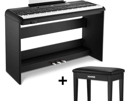 DONNER Digital Piano SE-1 Black Fashion