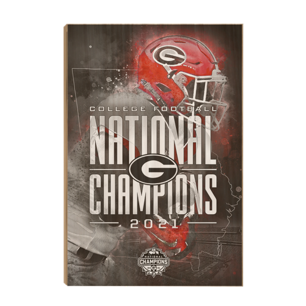 Georgia Bulldogs - 2021 College Football National Champions Cheap