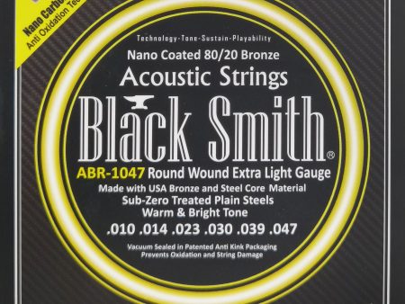 Black Smith AOT ABR-1047 80 20 Bronze Acoustic Guitar String Discount