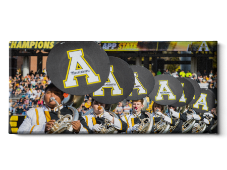 Appalachian State Mountaineers - Marching Mountaineers Panoramic on Sale