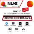 NUX Digital Piano -NPK-10 (Red) - with X Stand Discount