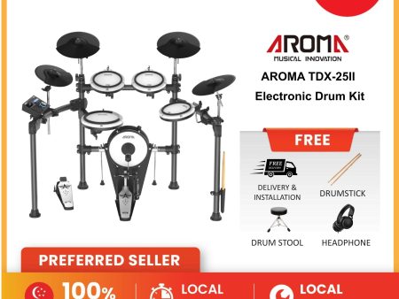 AROMA TDX-25II Electronic Drum Kit Sale