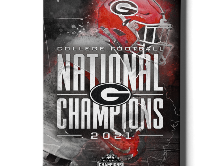 Georgia Bulldogs - 2021 College Football National Champions Cheap