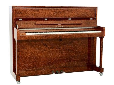 Samick Upright Piano JS115 LE Birds Eye Maple on Sale