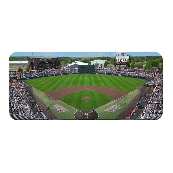 Mississippi State Bulldogs - NCAA Baseball Attendance Record Mississippi State Panoramic Fashion