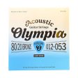 Olympia XP-A1253 Acoustic Guitar String 80 20 Bronze 012-053 (Explore Series) Sale