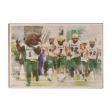 North Dakota State Bison - NDSU Running onto the Field Watercolor Cheap