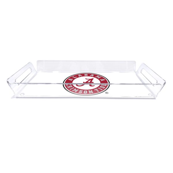 Alabama Crimson Tide - Alabama Crimson Tide Decorative Serving Tray Hot on Sale