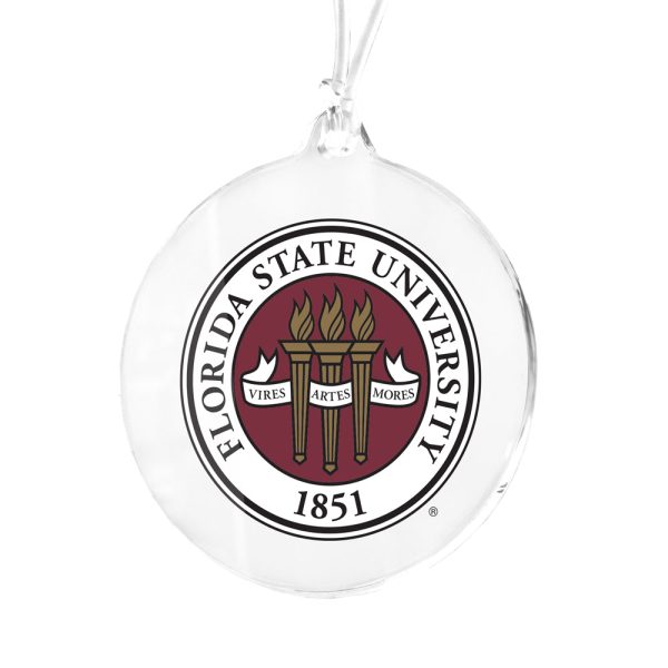 Florida State Seminoles - FSU Seal Ornament & Bag Tag For Sale