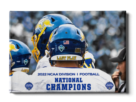 South Dakota State Jackrabbits - Last Play 2022 NCAA Division 1 Football Natonal Champions on Sale