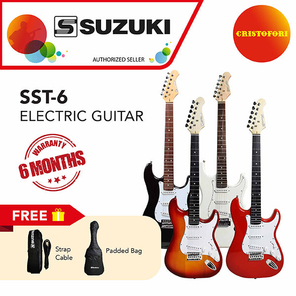 Suzuki SST-6 Electric Guitar - Sunburst (BS) Supply