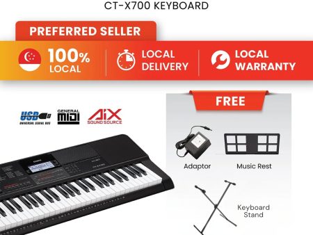 Casio CT-X700 keyboard Fashion