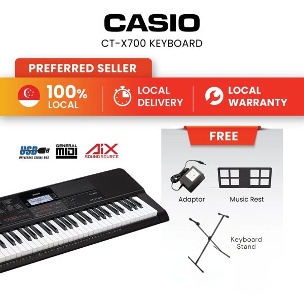 Casio CT-X700 keyboard Fashion