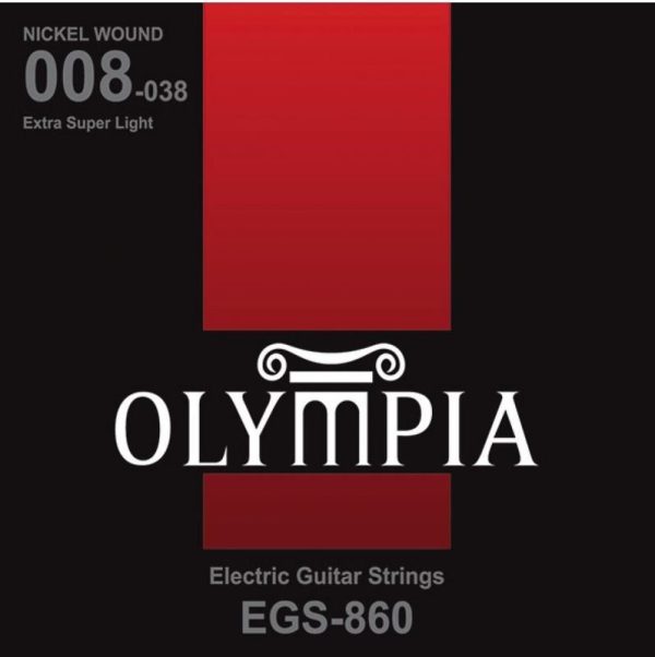 Olympia EGS 860 Electric Guitar Strings (008-038) Online Sale