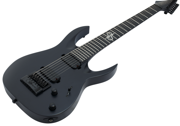 SOLAR A1.7C Electric Guitar - Carbon Black Matte Supply