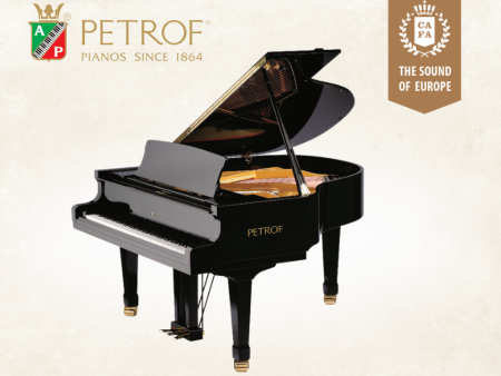 PETROF Grand Piano P159 Bora Black Hot on Sale