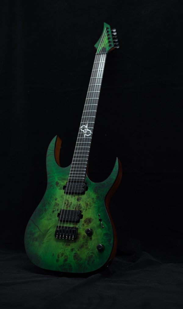 SOLAR S1.6HLB Electric Guitar - Lime Burst Matte Online