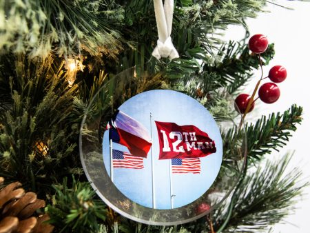 Texas A&M Aggies - 12th Man Flags Bag Tag & Ornament on Sale