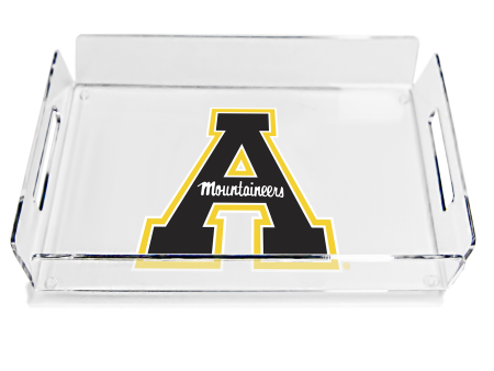 Appalachian State Mountaineers  -  App State Mountaineers Logo Decorative Serving Tray on Sale