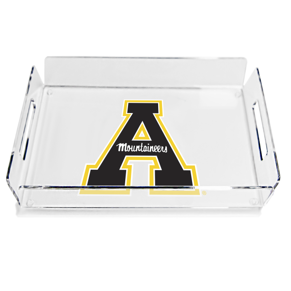 Appalachian State Mountaineers  -  App State Mountaineers Logo Decorative Serving Tray on Sale