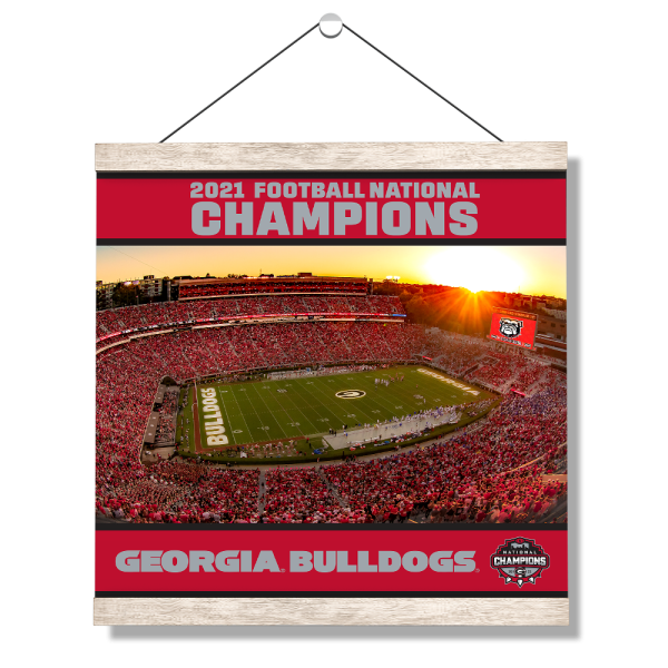 Georgia Bulldogs - 2021 Sanford Sunset National Champions Georgia Bulldogs For Sale