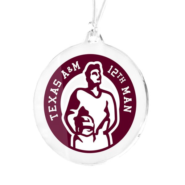 Texas A&M Aggies - 12th Man Bag Tag & Ornament on Sale