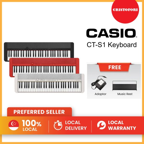 Casio CT-S1 (Black) Keyboard For Sale