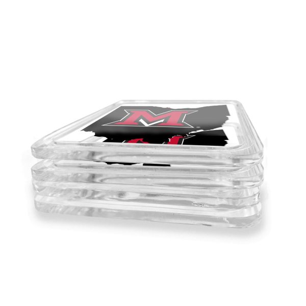 Miami RedHawks - Miami State Drink Coaster For Discount