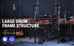 DONNER Electronic Drum Set DED-400 Fashion