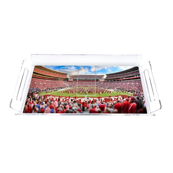 Alabama Crimson Tide -Bryant-Denny MDB Field Decorative Serving Tray on Sale