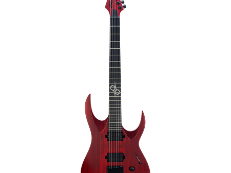 SOLAR A2.6TBR Electric Guitar -Trans Blood Red Matte Online Sale